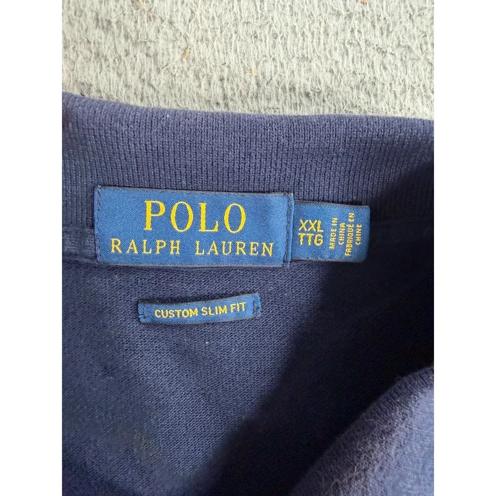 Polo Ralph Lauren Polo Shirt Mens 2XL Ivy League Tiger 1992‎ Bleecker Cup Rugby